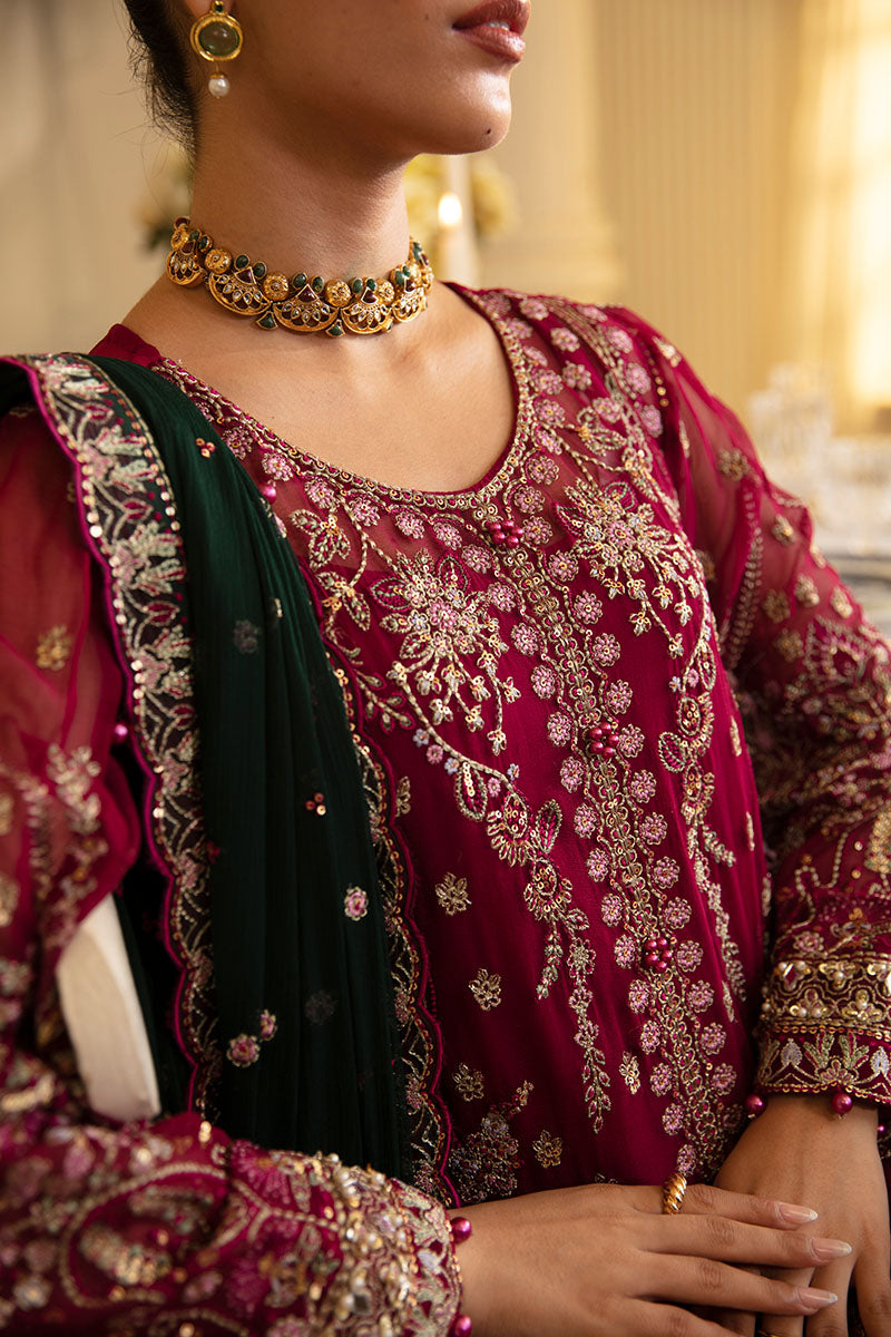 Gulaal | Embroidered Chiffon 24 | Blanca - House Of Anaya
