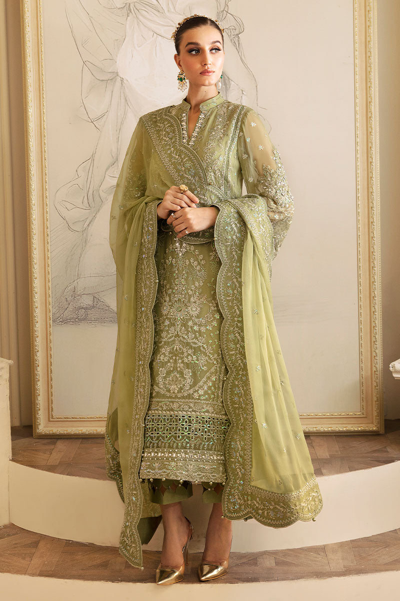 Gulaal | Embroidered Chiffon 24 | Almendra - House Of Anaya