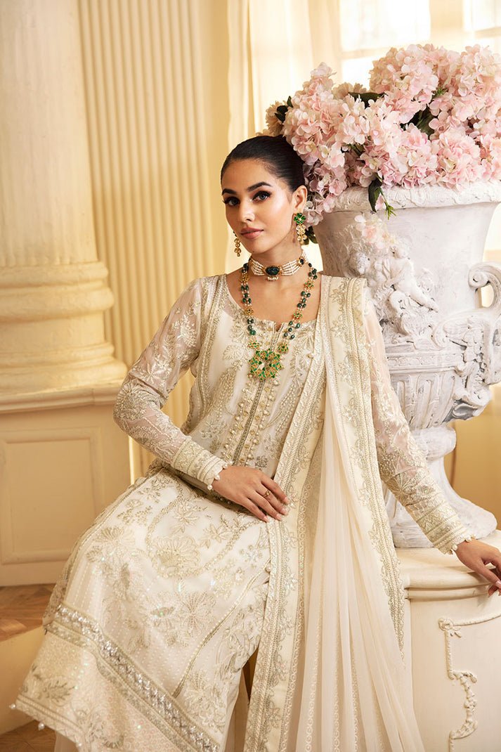 Gulaal | Embroidered Chiffon 24 | Delphine - House Of Anaya
