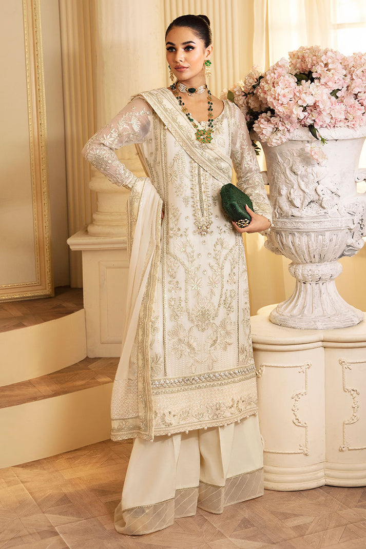 Gulaal | Embroidered Chiffon 24 | Delphine - House Of Anaya