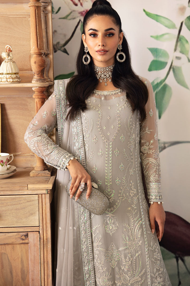 Gulaal | Embroidered Chiffon 24 | Aubrey - House Of Anaya