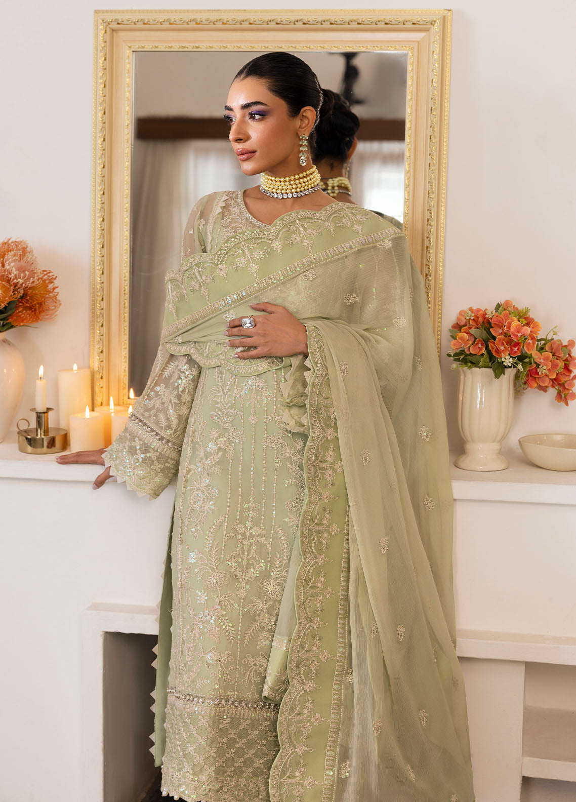 Gulaal | Reverie Embroidered Chiffon | VIRIDA
