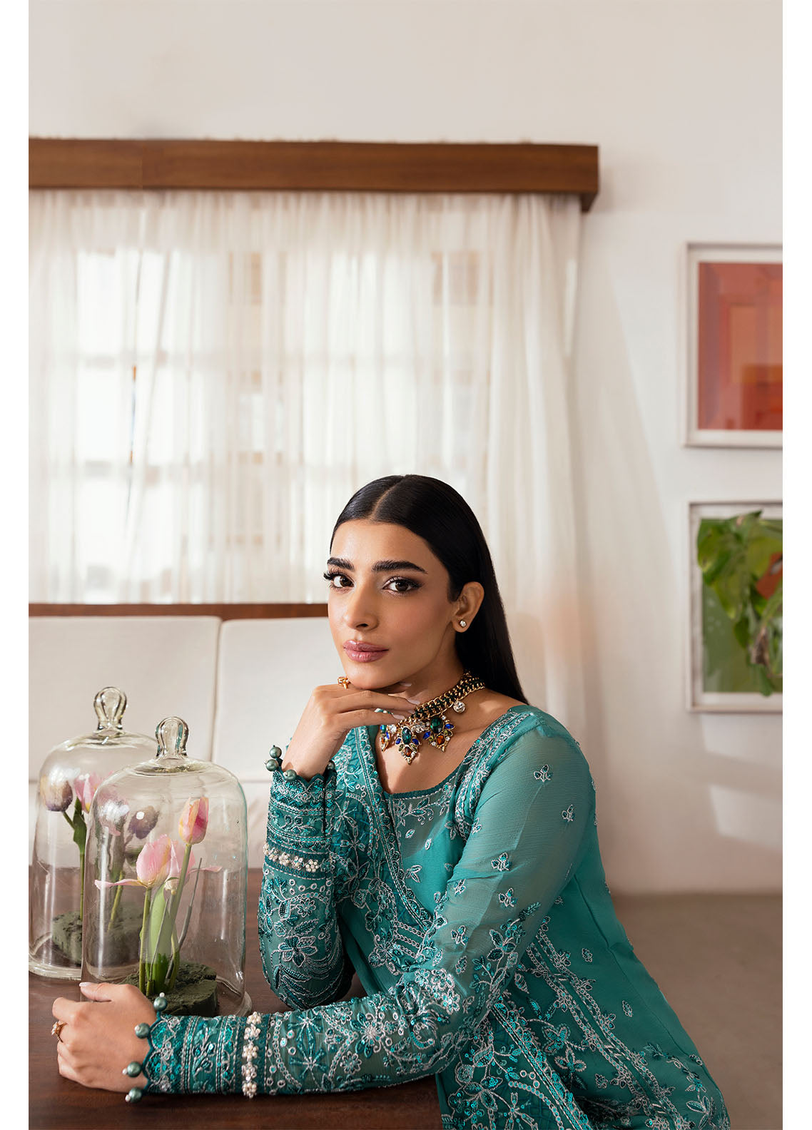 Gulaal | Reverie Embroidered Chiffon | MIRAL