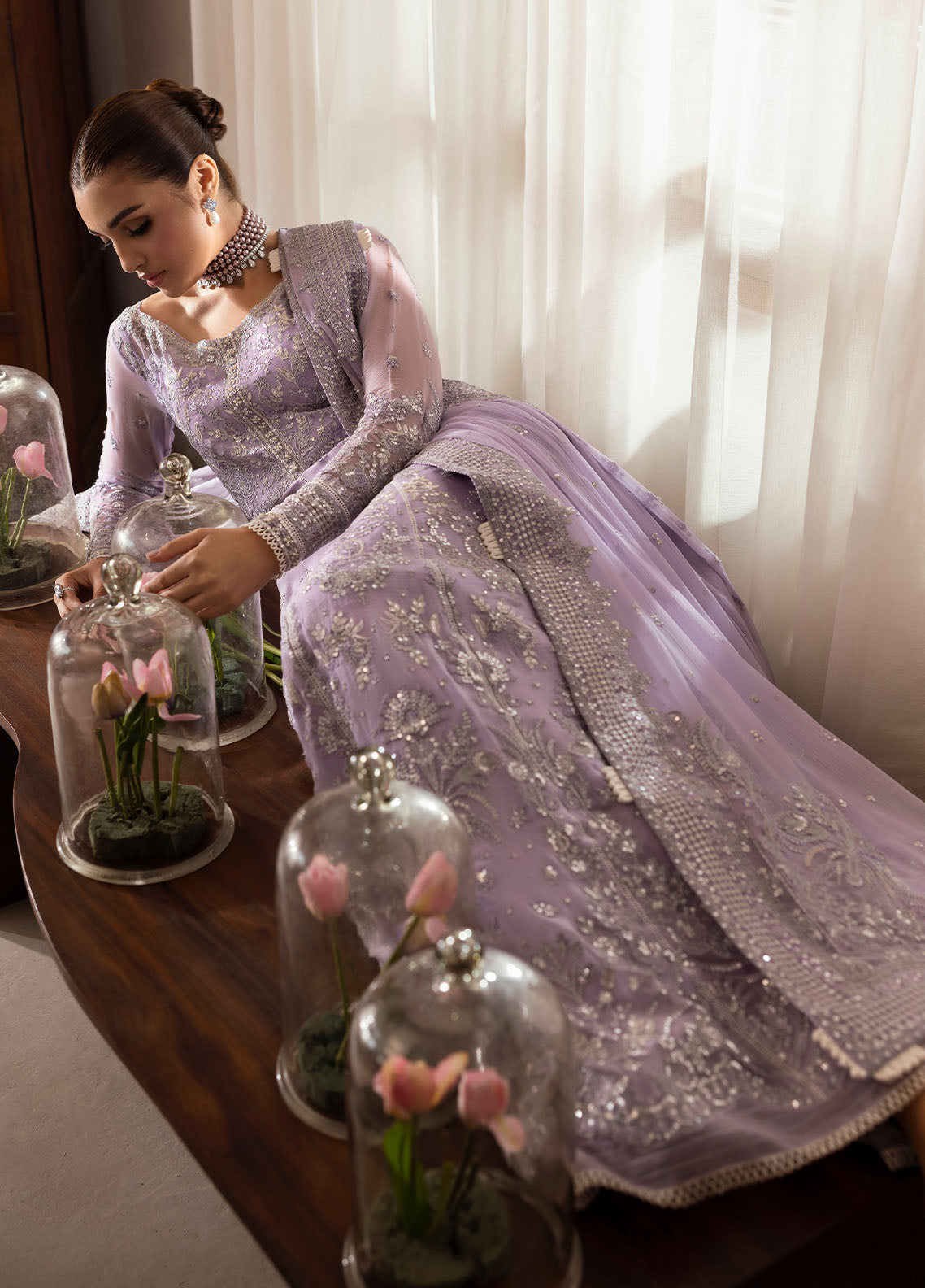 Gulaal | Reverie Embroidered Chiffon | PAREESA