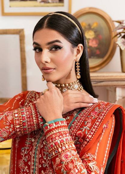Gulaal | Reverie Embroidered Chiffon | ZARNA - House Of Anaya