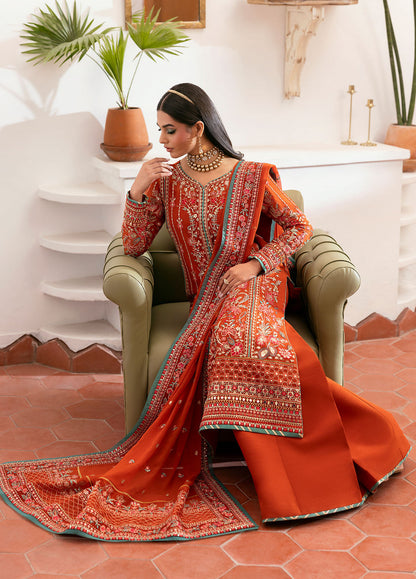 Gulaal | Reverie Embroidered Chiffon | ZARNA - House Of Anaya