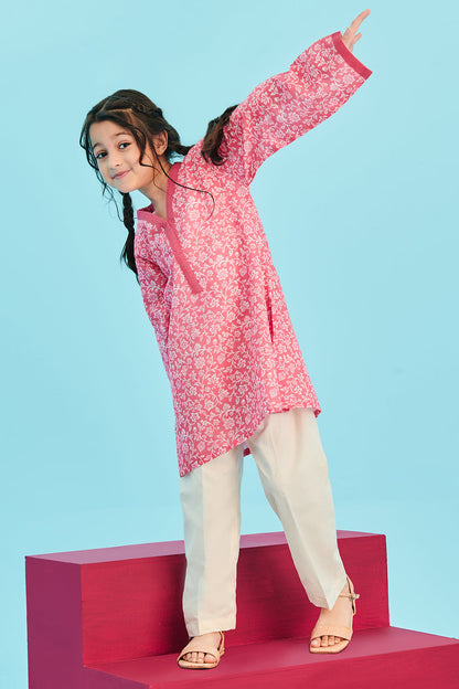 Zellbury Girls | 1 Piece Khaddar | Kurta - 1693 - Libasekhas