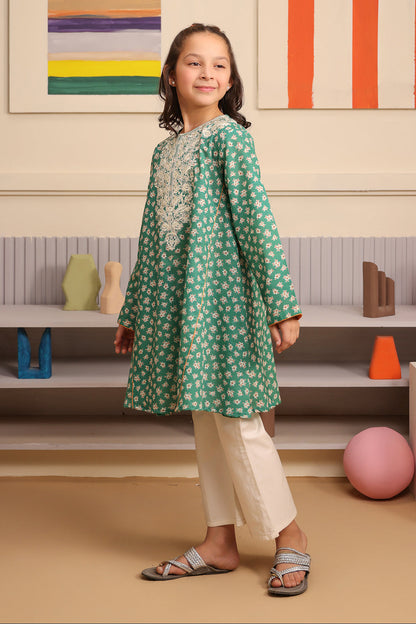 Zellbury Girls | 1 Piece Viscose | Embroidered Kurta - 1701 - Libasekhas