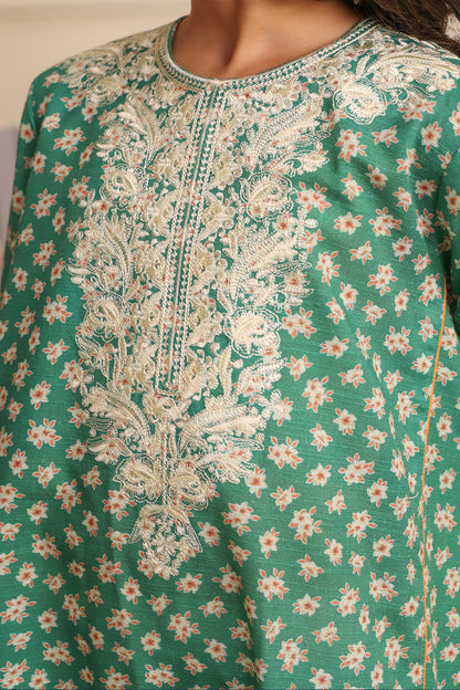 Zellbury Girls | 1 Piece Viscose | Embroidered Kurta - 1701 - Libasekhas