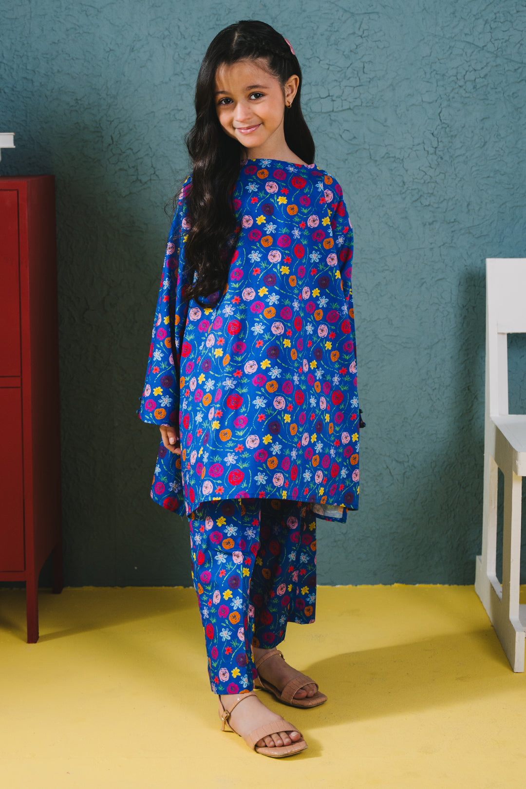 Zellbury Girls | 2 Piece Cambric | Kurta Trouser - 2660 - Libasekhas
