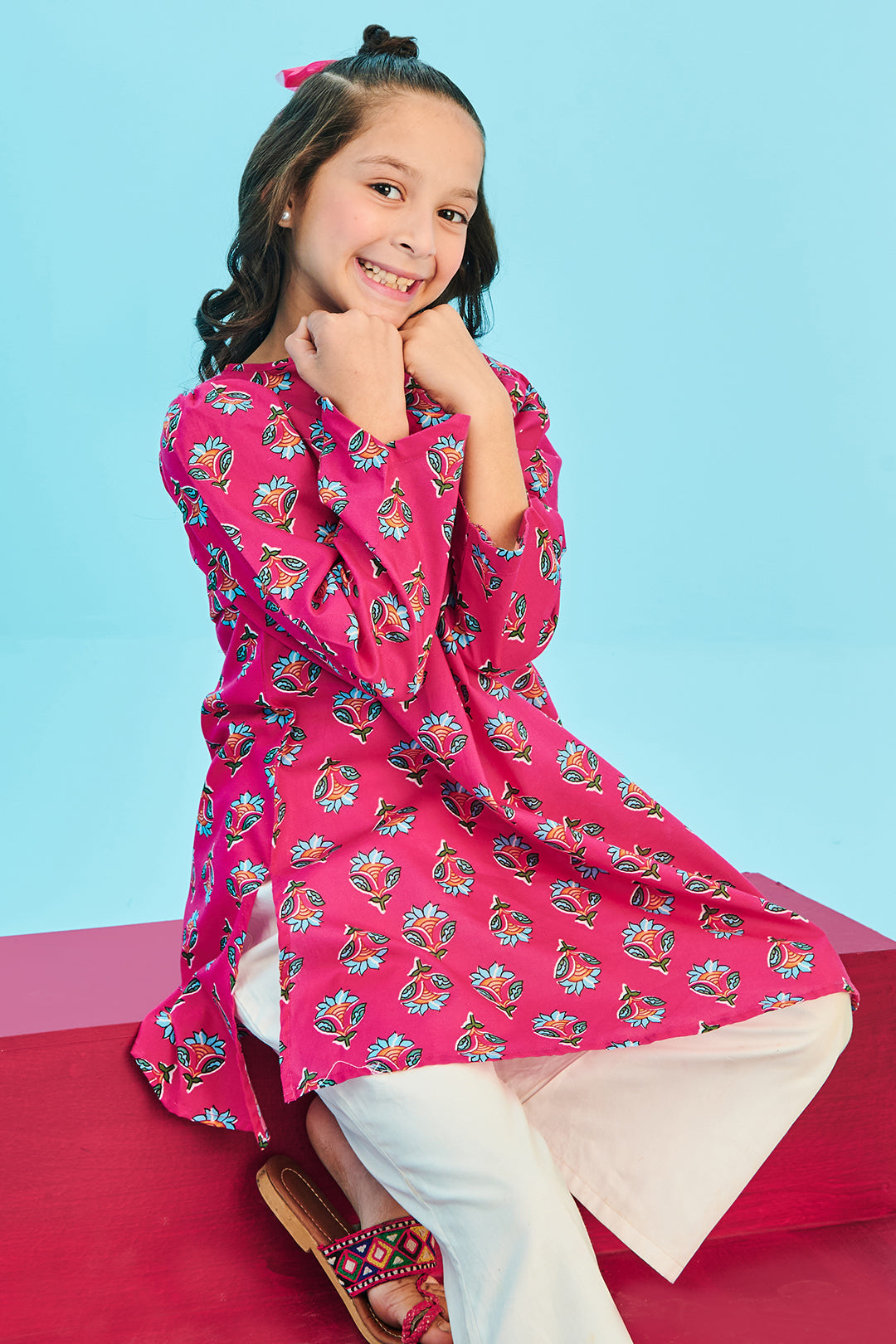 Zellbury Girls | 2 Piece Cambric | Kurta Trouser - 2668 - Libasekhas