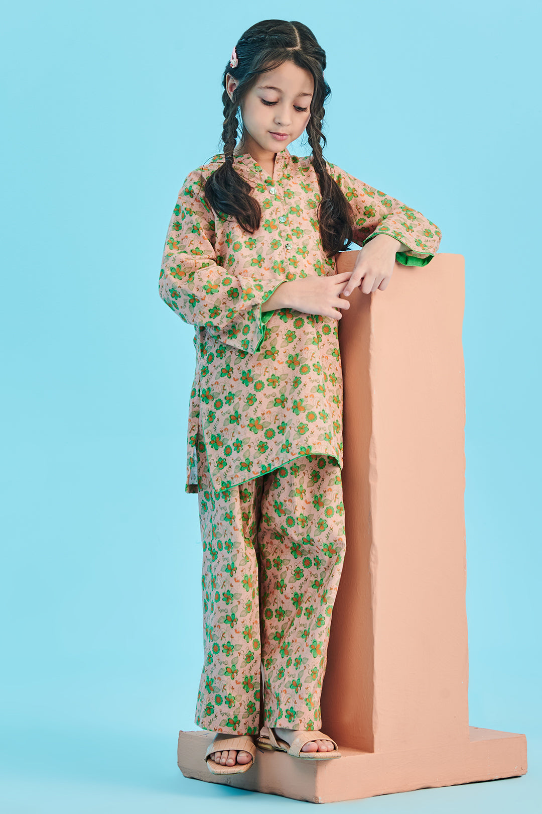 Zellbury Girls | 2 Piece Viscose | Kurta Trouser - 2702 - Libasekhas