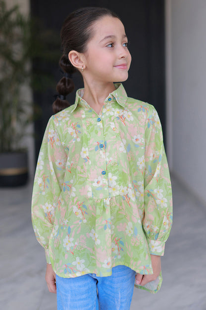 Zellbury Girls | 1 Piece Lawn | Kurta - 1310 - Libasekhas