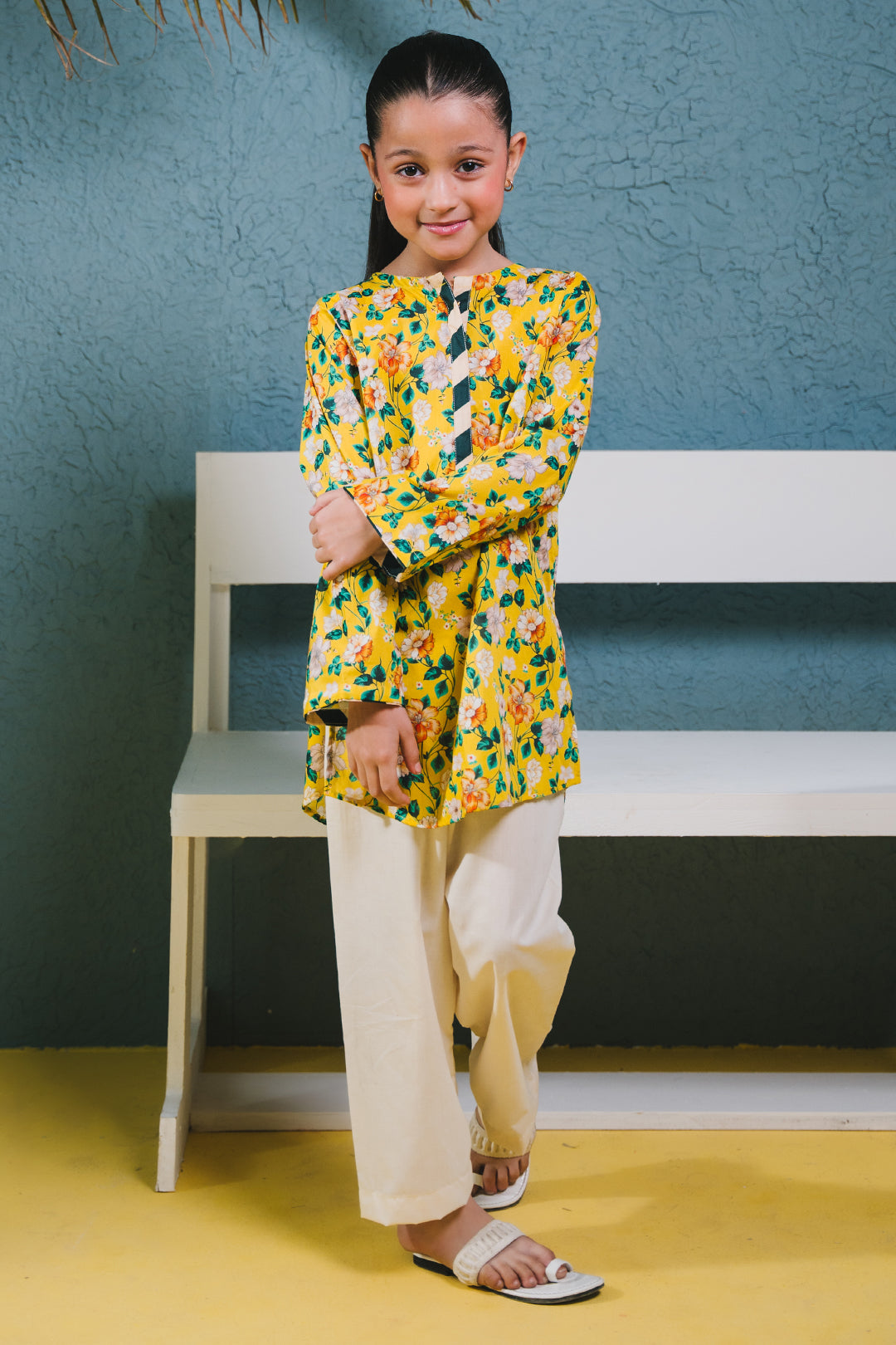 Zellbury Girls | 1 Piece Lawn | Kurta - 1384 - Libasekhas