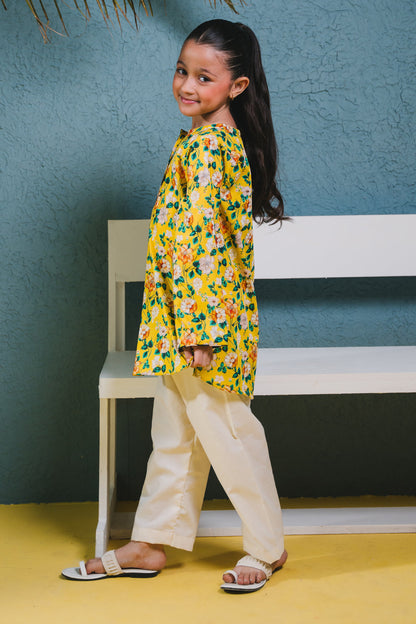 Zellbury Girls | 1 Piece Lawn | Kurta - 1384 - Libasekhas