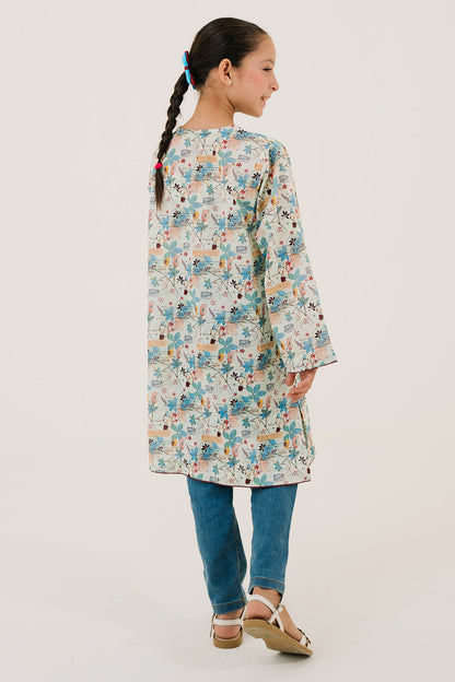 Zellbury Girls | 1 Piece Lawn | Kurta - 1436 - Libasekhas