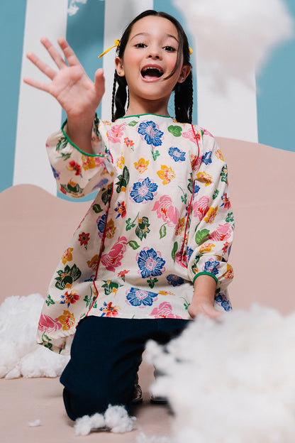Zellbury Girls | 1 Piece Lawn | Kurta - 1445 - Libasekhas