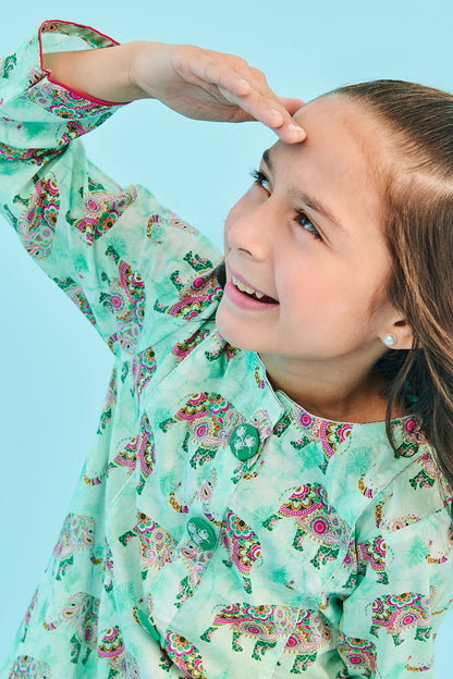 Zellbury Girls | 1 Piece Lawn | Kurta - 1451 - Libasekhas