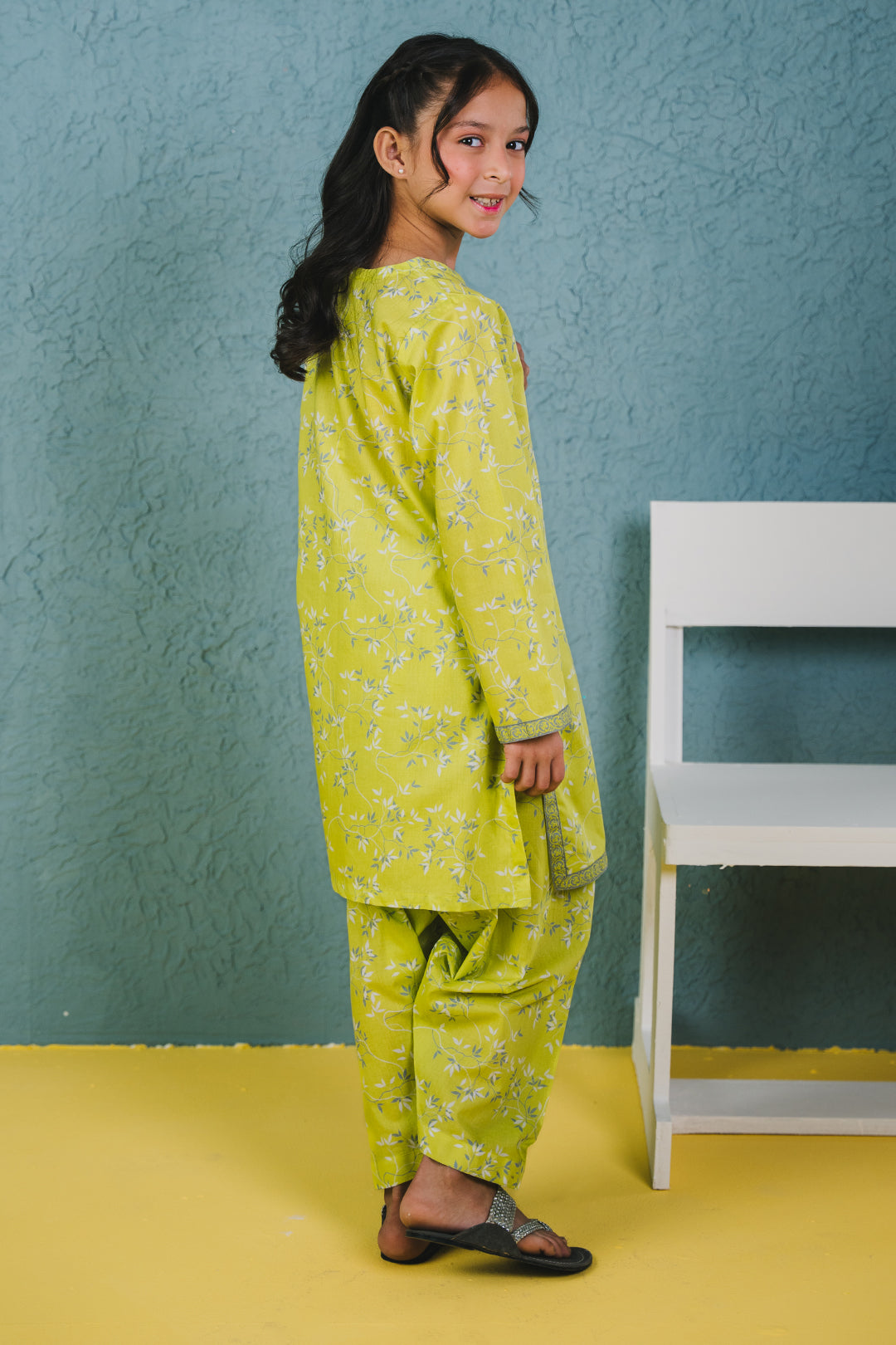 Zellbury Girls | 2 Piece Lawn | Kurta Trouser - 2410 - Libasekhas