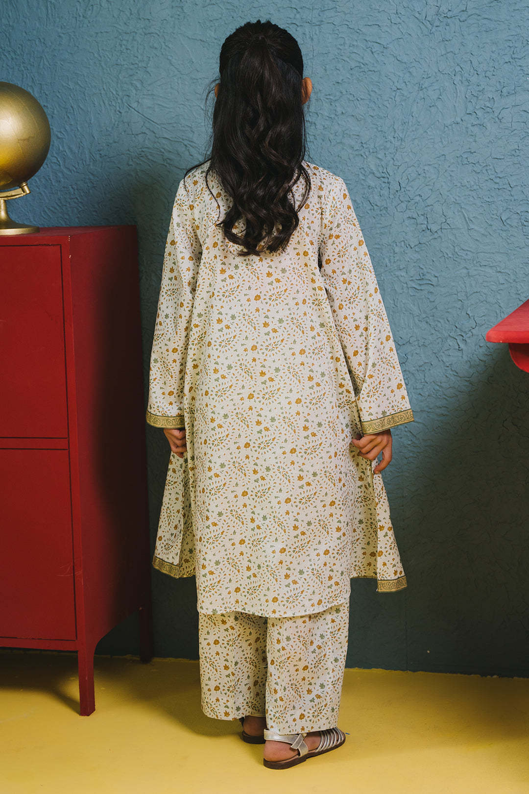 Zellbury Girls | 2 Piece Lawn | Kurta Trouser - 2415 - Libasekhas