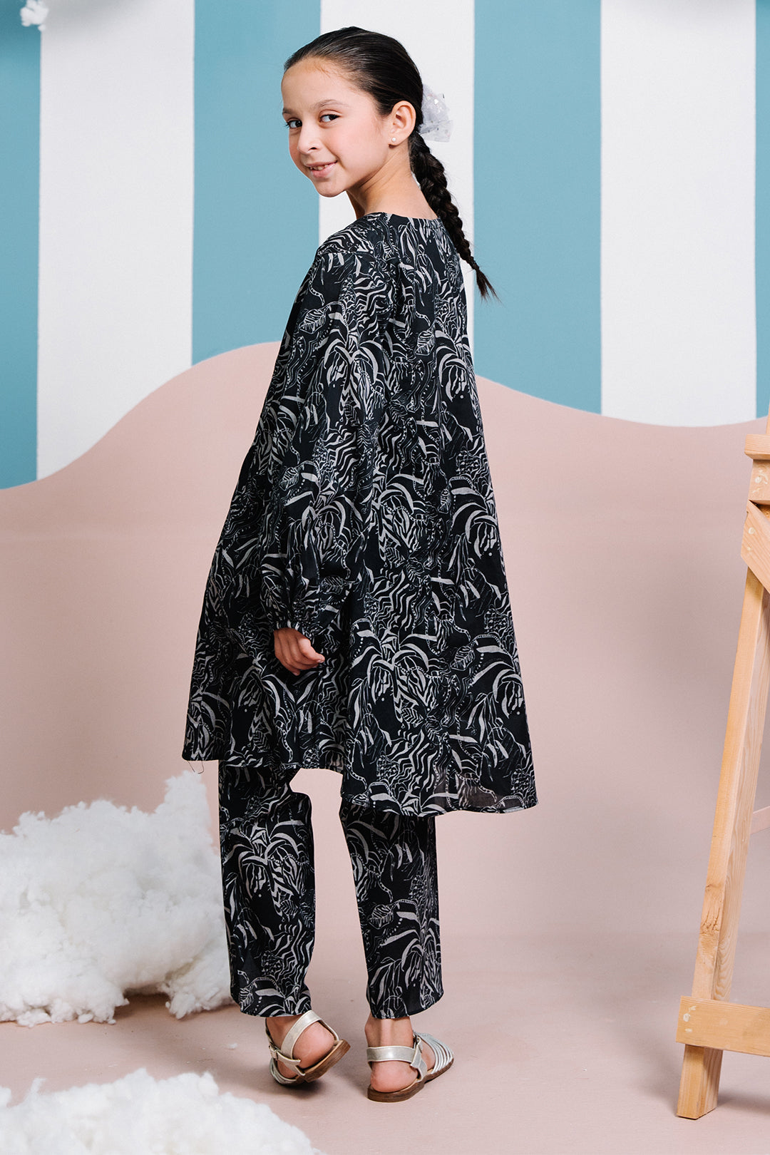 Zellbury Girls | 2 Piece Lawn | Kurta Trouser - 2456 - Libasekhas