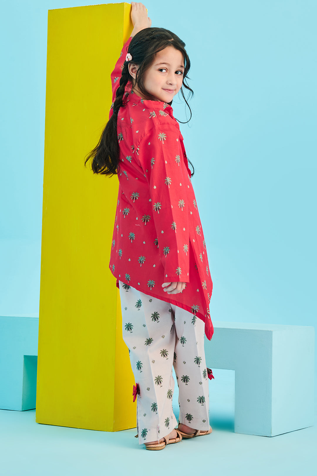 Zellbury Girls | 2 Piece Lawn | Kurta Trouser - 2628 - Libasekhas