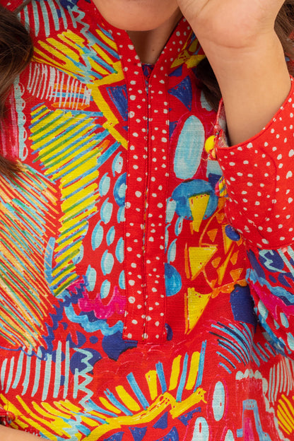 Zellbury Girls | 1 Piece Khaddar | Kurta - 1197 - Libasekhas