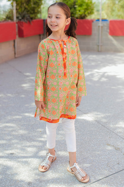 Zellbury Girls | 1 Piece Khaddar | Kurta - 1220 - Libasekhas