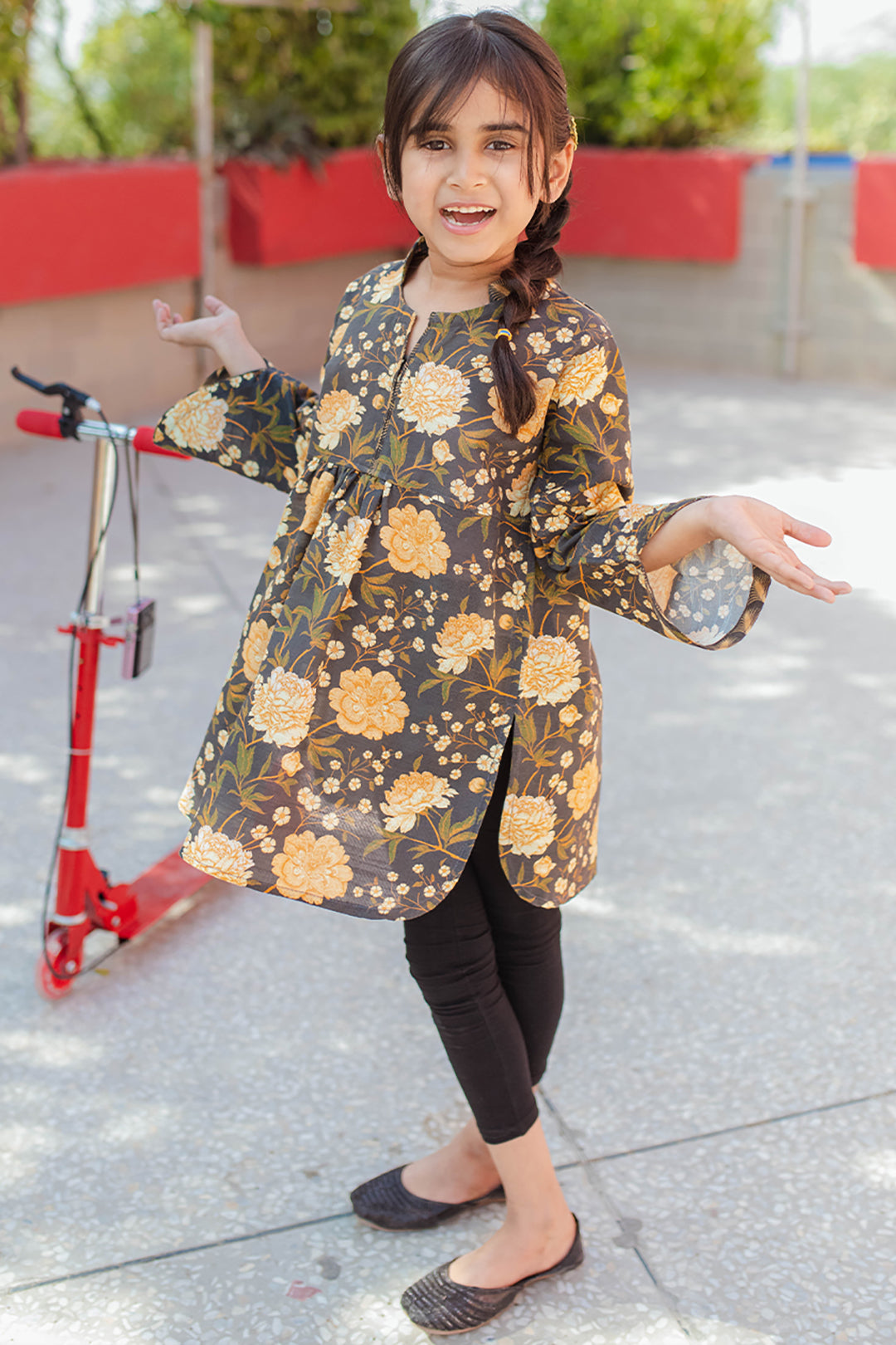 Zellbury Girls | 1 Piece Khaddar | Kurta - 1225 - Libasekhas