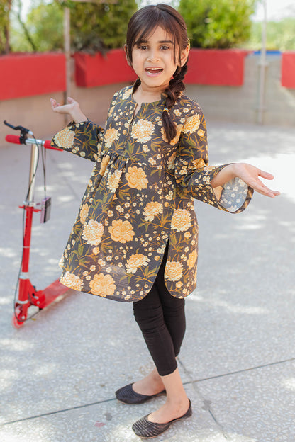 Zellbury Girls | 1 Piece Khaddar | Kurta - 1225 - Libasekhas