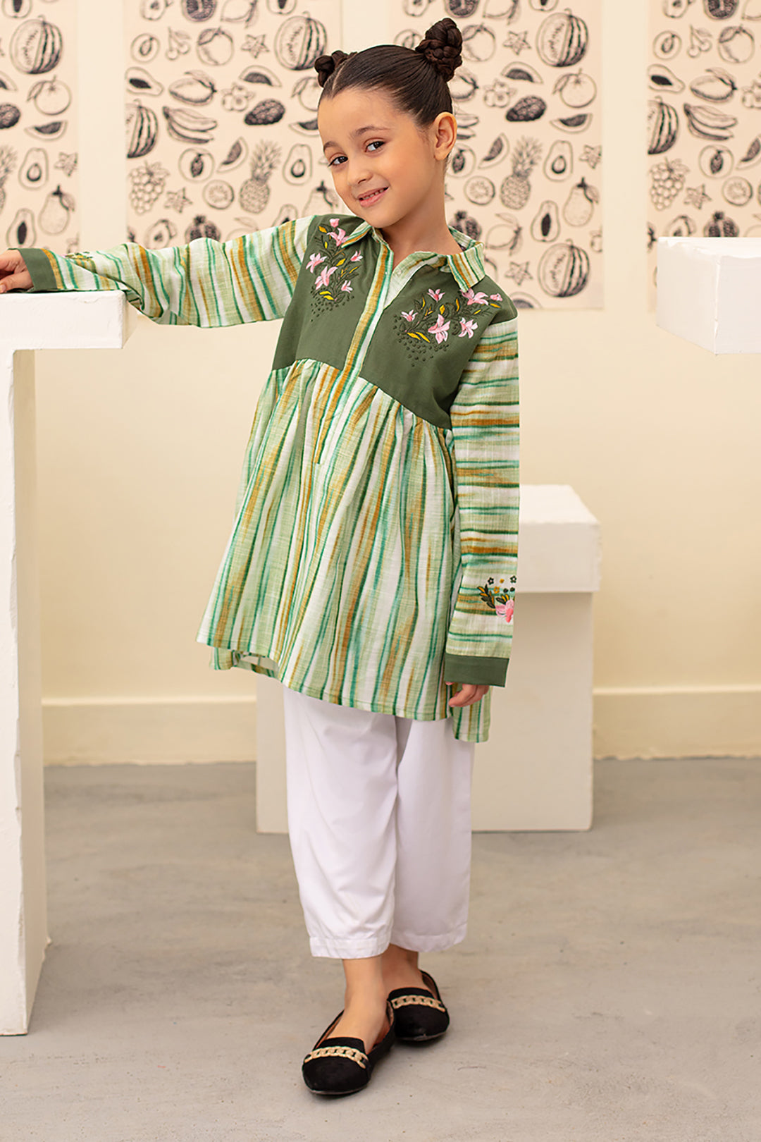 Zellbury Girls | 1 Piece Khaddar | Kurta - 1227 - Libasekhas