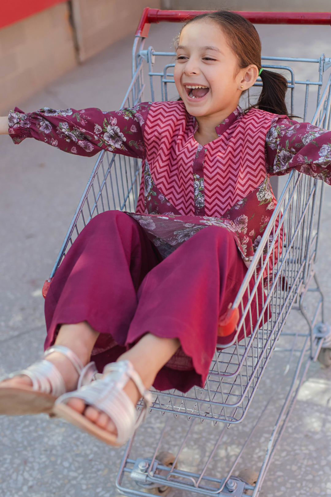Zellbury Girls | 2 Piece Khaddar | Kurta Trouser - 2222 - Libasekhas