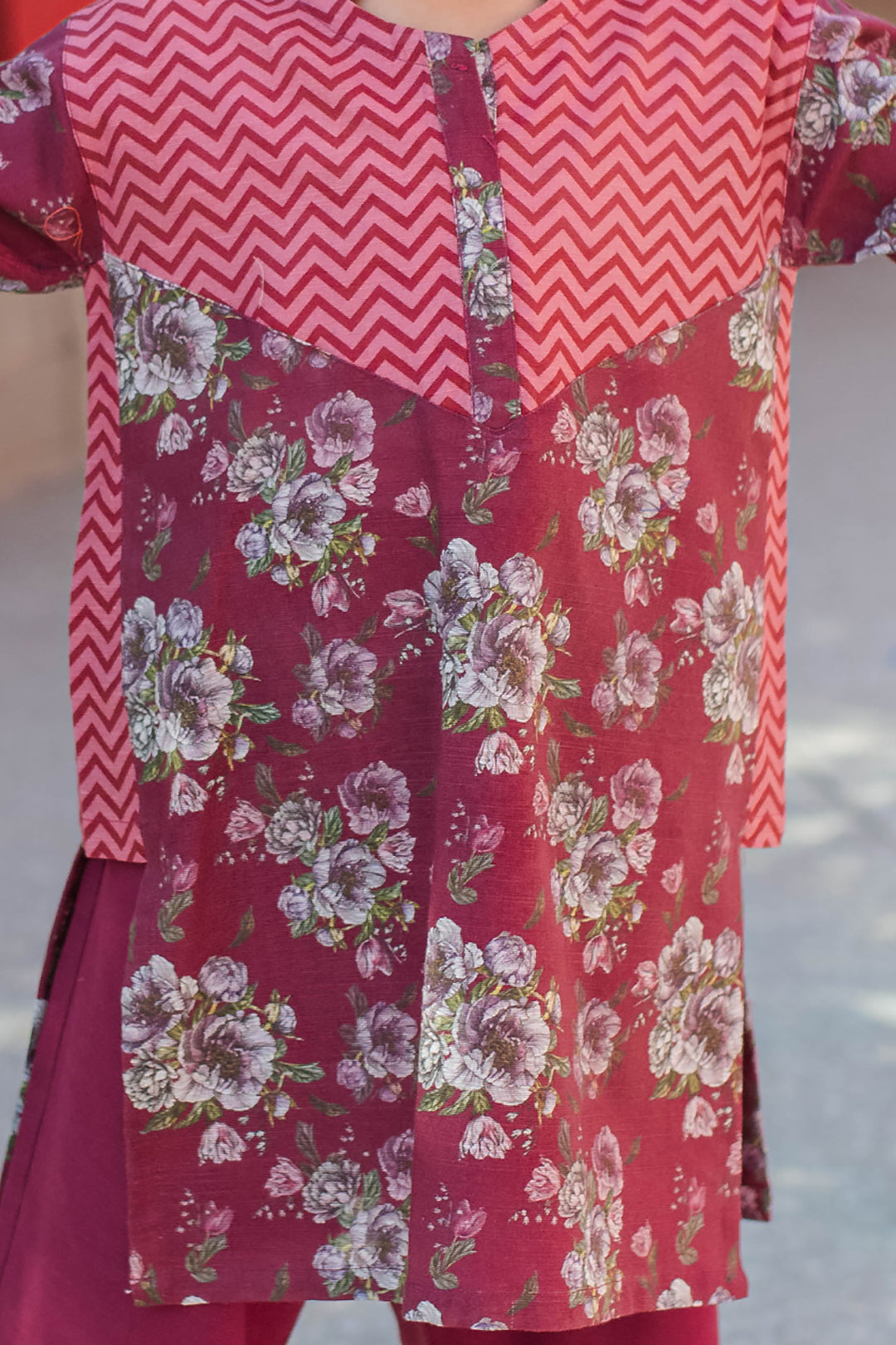 Zellbury Girls | 2 Piece Khaddar | Kurta Trouser - 2222 - Libasekhas