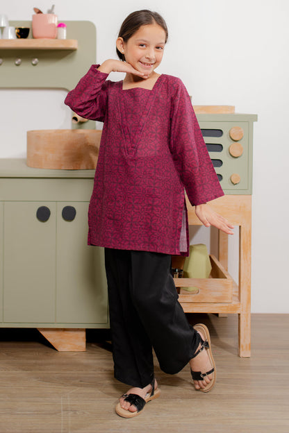 Zellbury Girls | 1 Piece Khaddar | Kurta - 1170 - Libasekhas