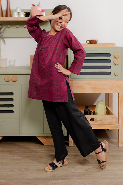 Zellbury Girls | 1 Piece Khaddar | Kurta - 1170 - Libasekhas