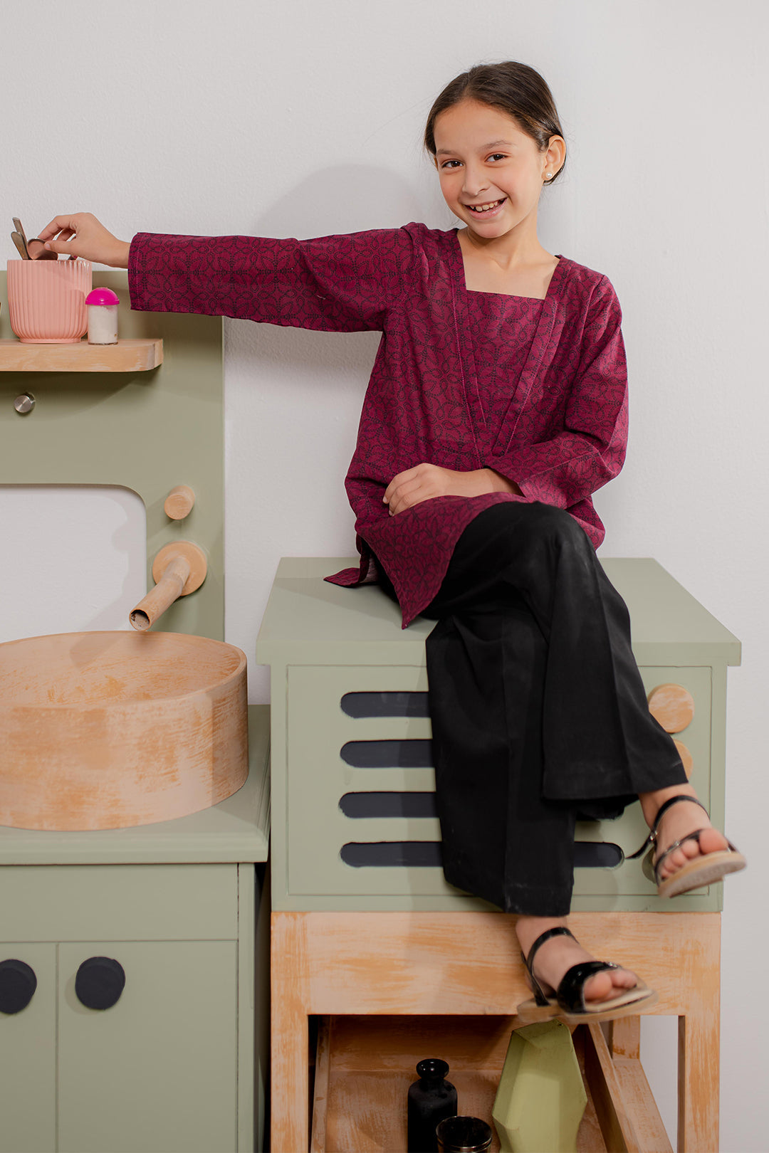 Zellbury Girls | 1 Piece Khaddar | Kurta - 1170 - Libasekhas
