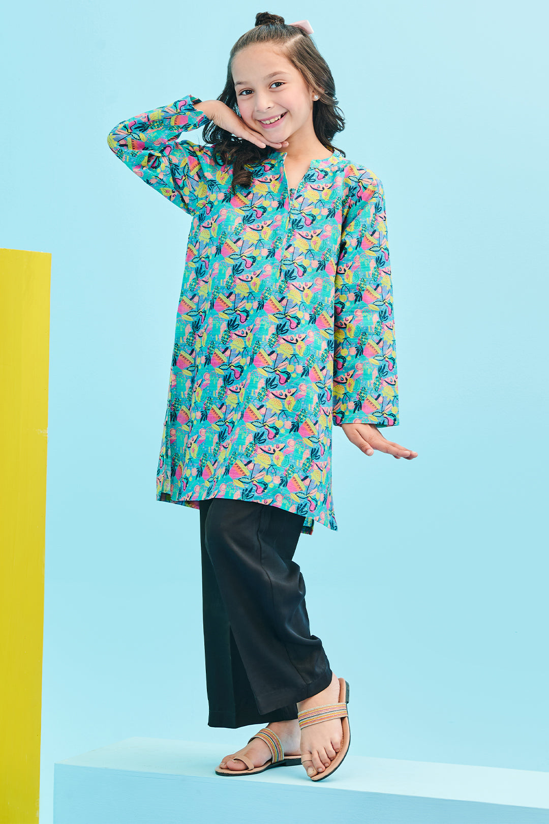 Zellbury Girls | 1 Piece Khaddar | Kurta - 1173 - Libasekhas