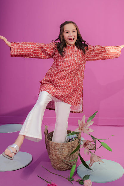 Zellbury Girls | 1 Piece Khaddar | Kurta - 1714 - Libasekhas
