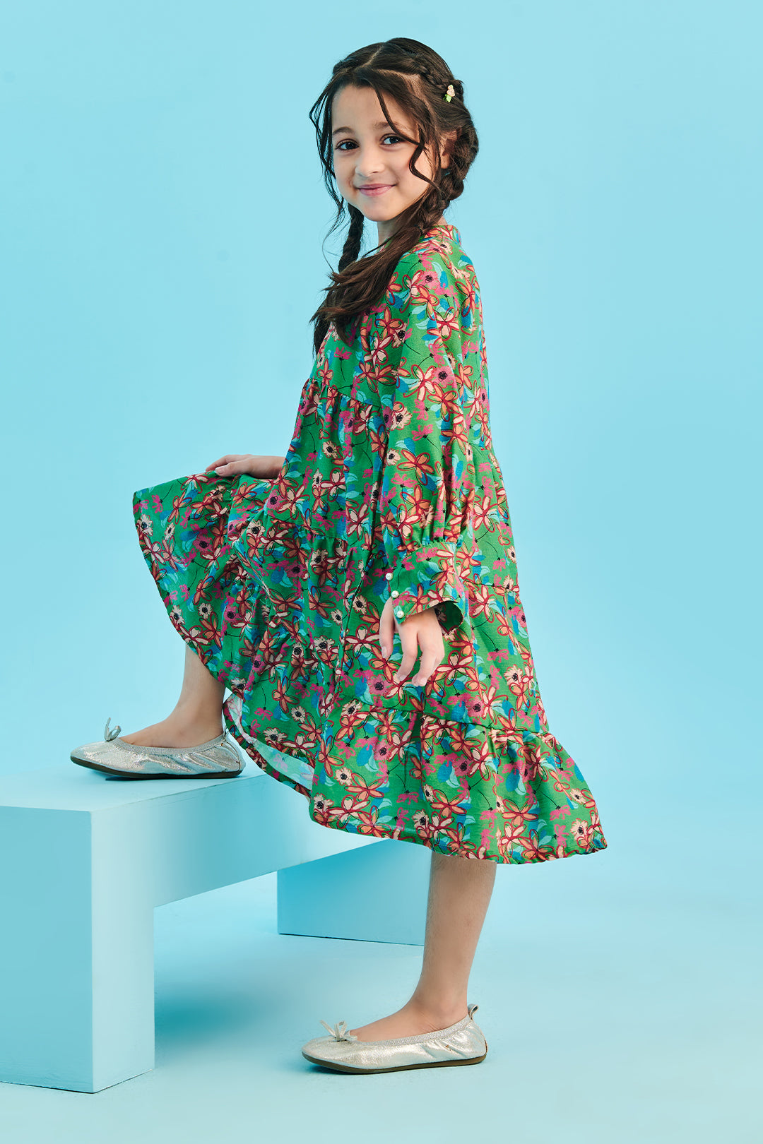 Zellbury Girls | 1 Piece Khaddar | Kurta - 1715 - Libasekhas
