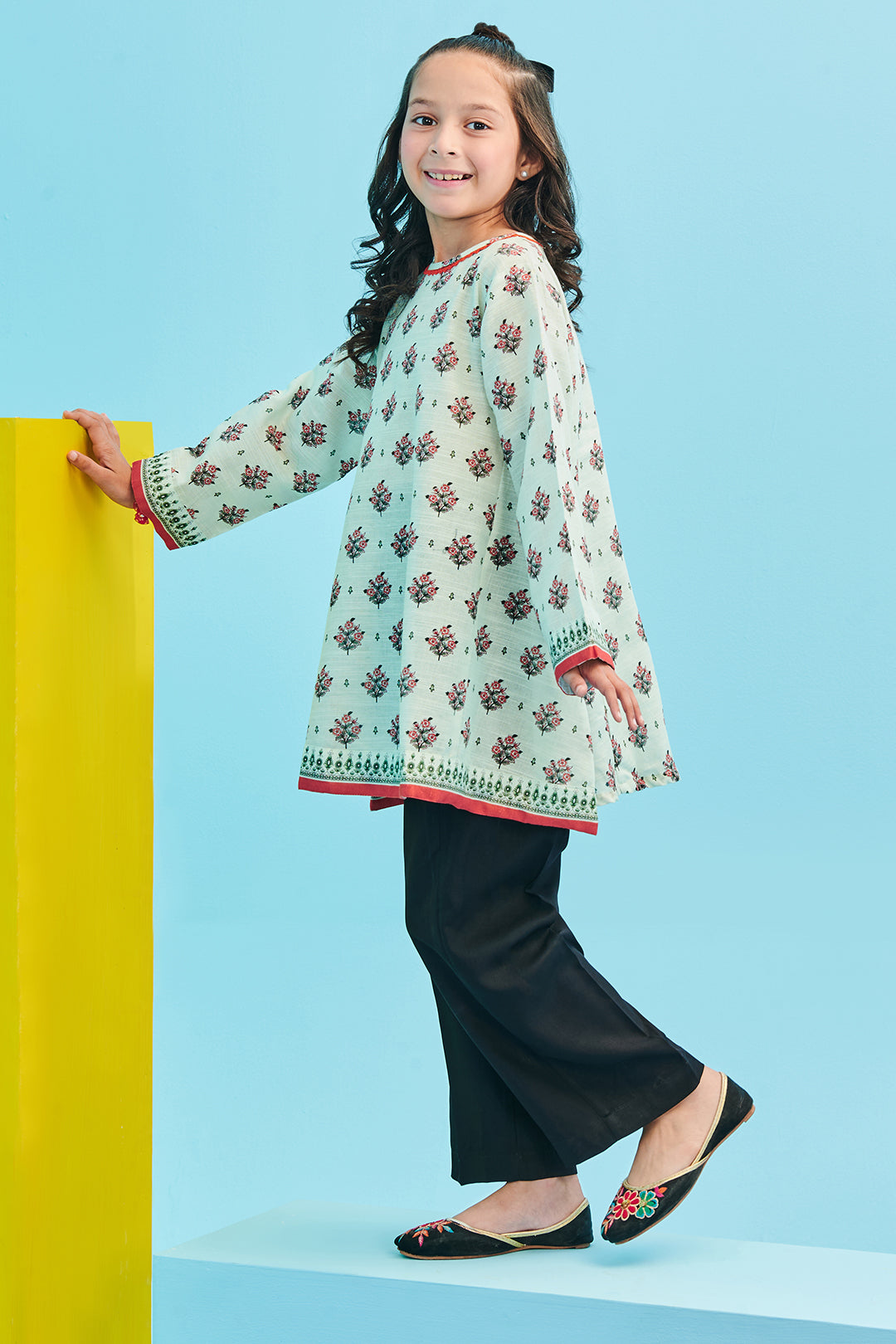 Zellbury Girls | 1 Piece Khaddar | Kurta - 1733 - Libasekhas