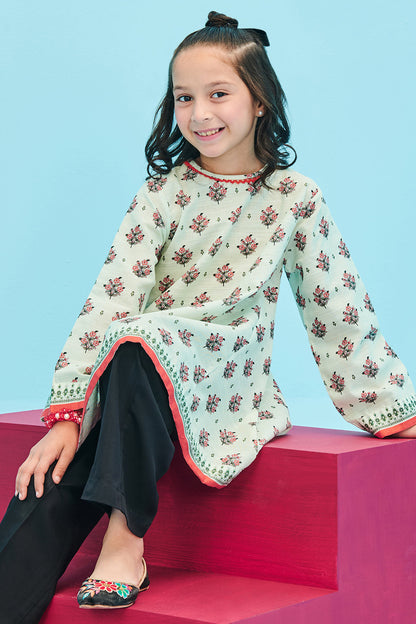 Zellbury Girls | 1 Piece Khaddar | Kurta - 1733 - Libasekhas