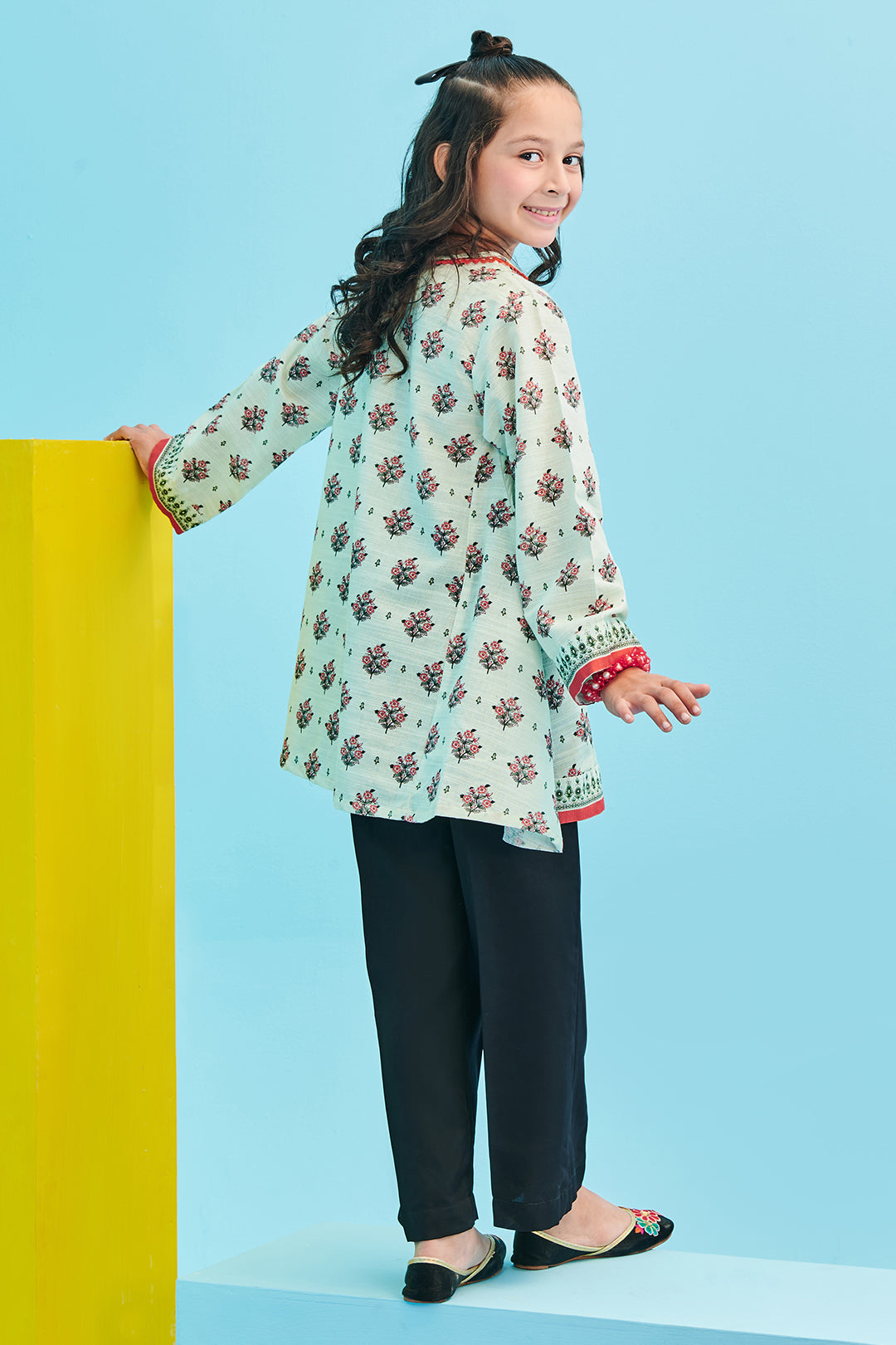 Zellbury Girls | 1 Piece Khaddar | Kurta - 1733 - Libasekhas