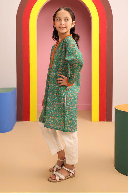 Zellbury Girls | 1 Piece Khaddar | Kurta - 1776 - Libasekhas