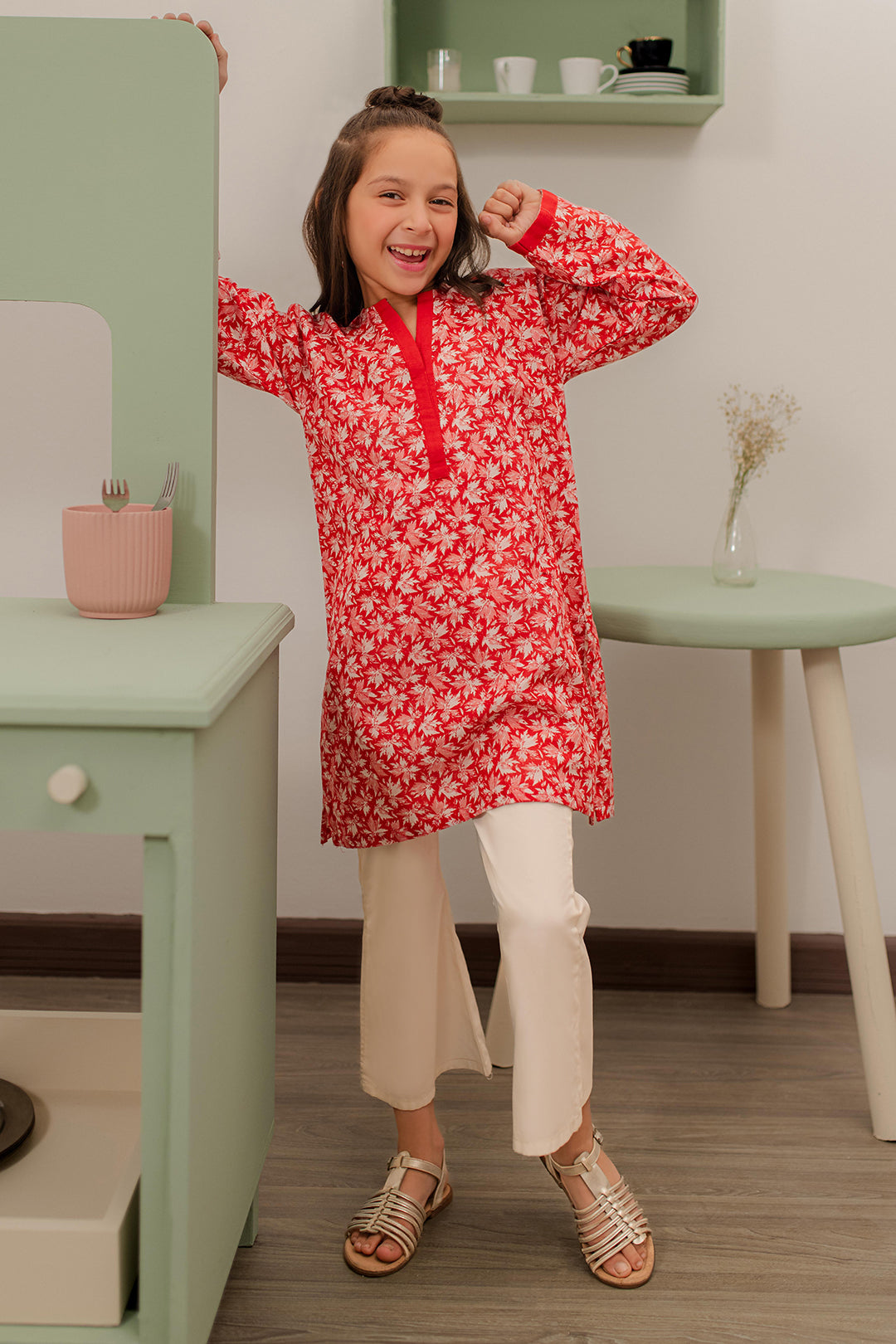 Zellbury Girls | 1 Piece Khaddar | Kurta - 1777 - Libasekhas