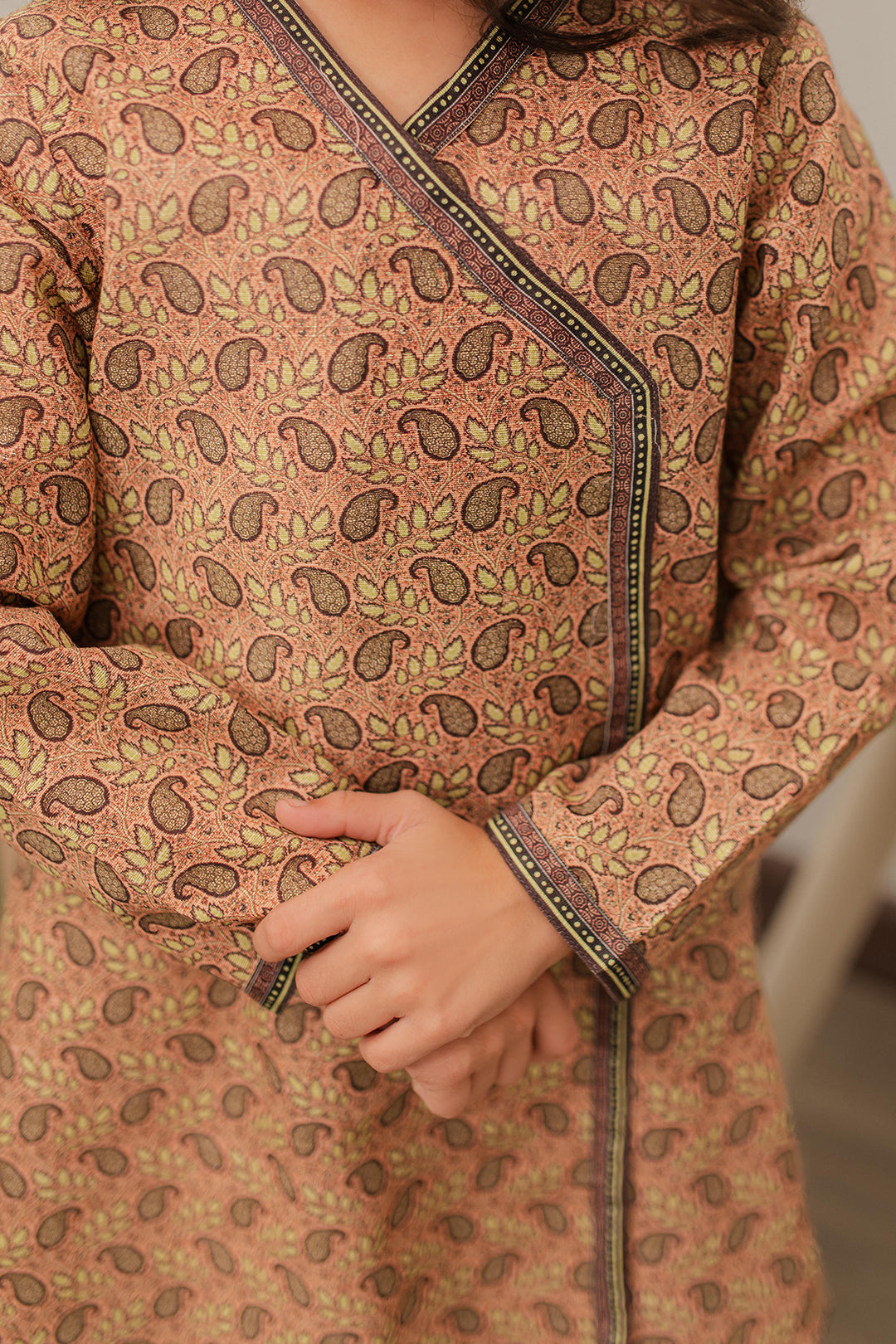Zellbury Girls | 1 Piece Khaddar | Kurta - 1780 - Libasekhas
