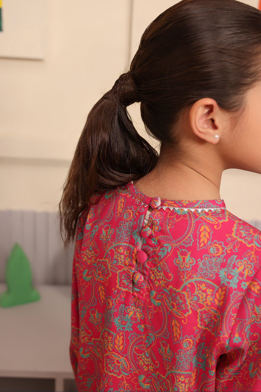 Zellbury Girls | 2 Piece Viscose | Embroidered Kurta Trouser - 2730 - Libasekhas