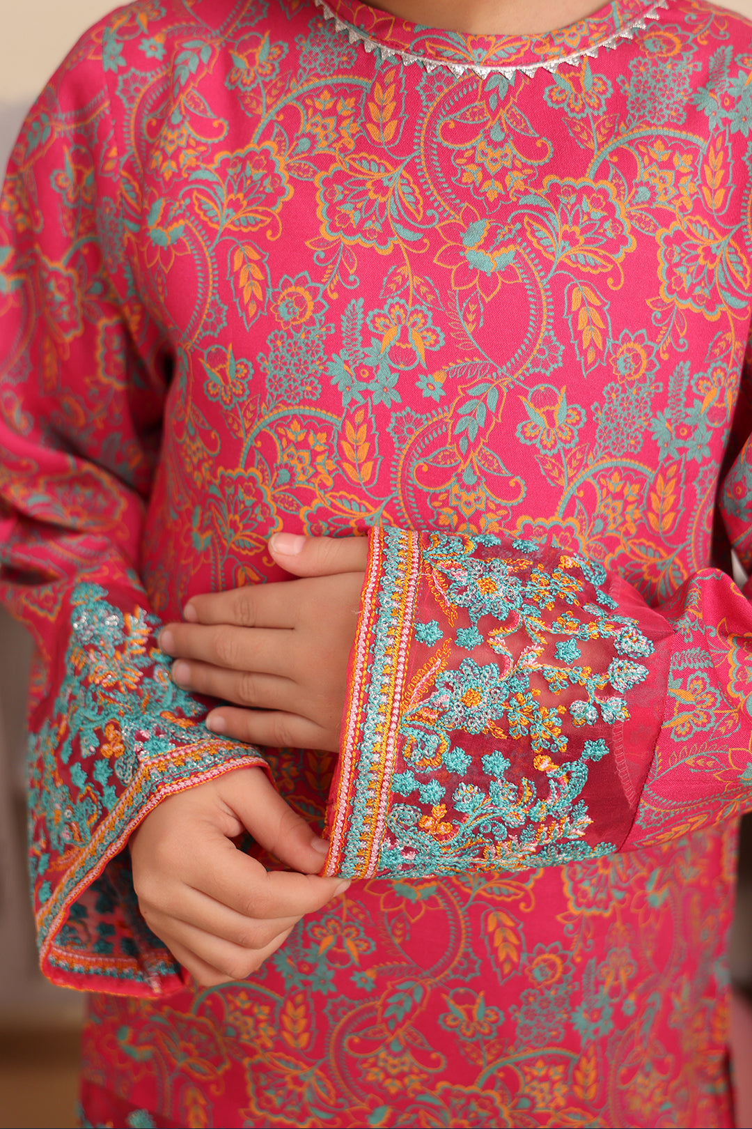 Zellbury Girls | 2 Piece Viscose | Embroidered Kurta Trouser - 2730 - Libasekhas