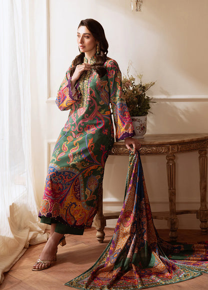 Gulaal | Velouré Printed Silk | Majestic Mosaic