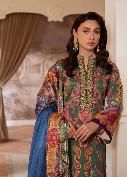 Gulaal | Velouré Printed Silk | Majestic Mosaic
