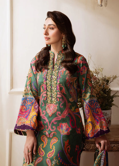 Gulaal | Velouré Printed Silk | Majestic Mosaic